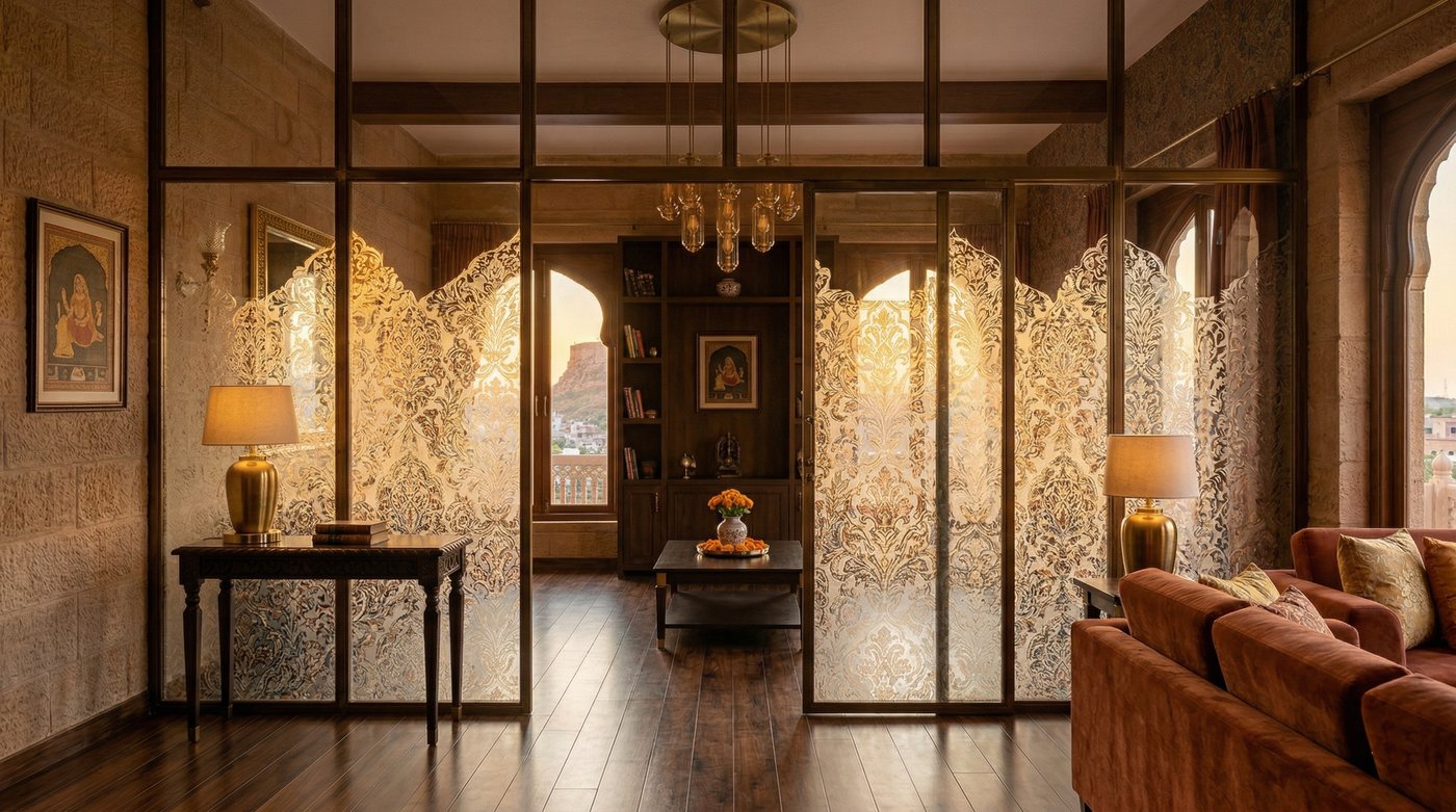 Glass Partition